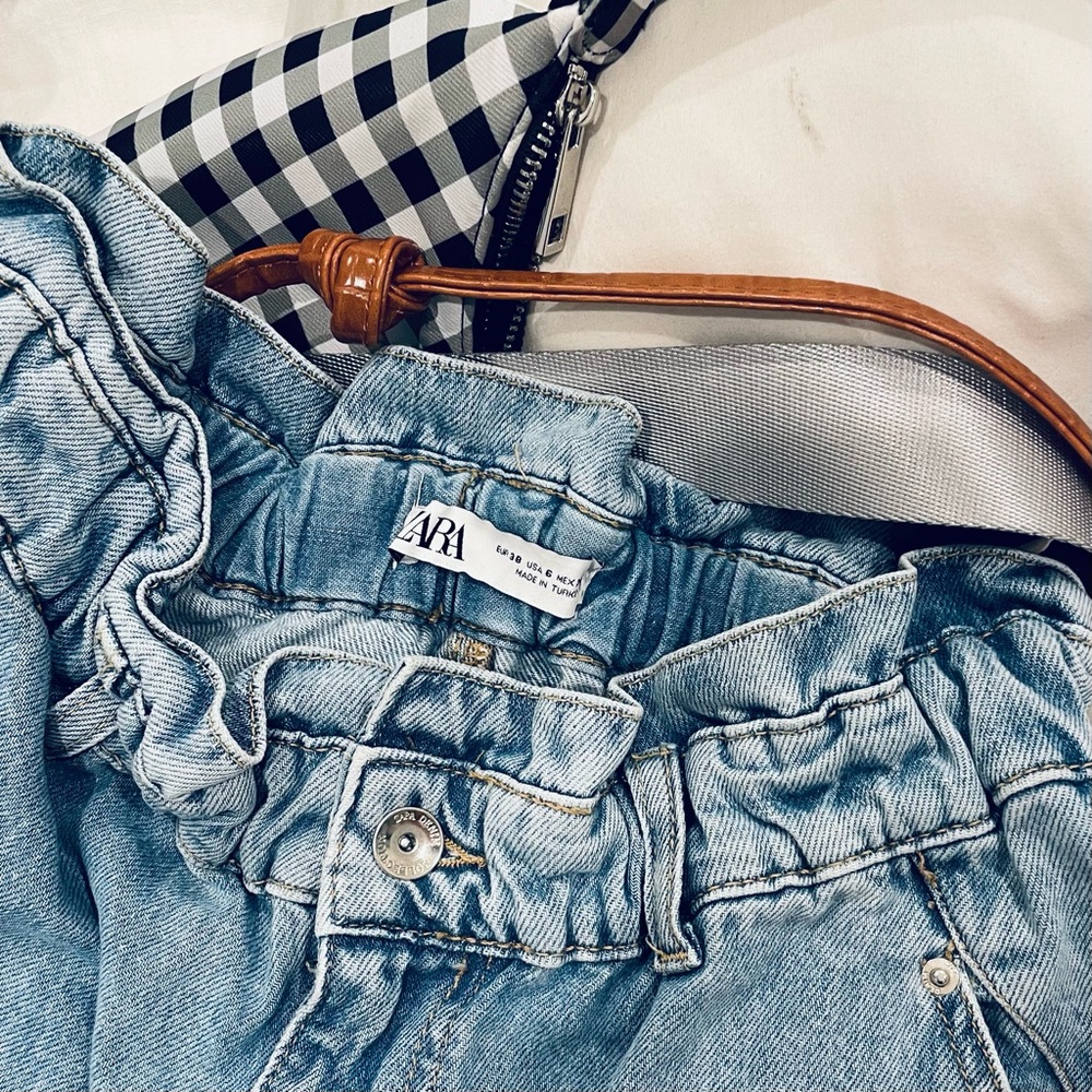 Zara Baggy Denim Pants